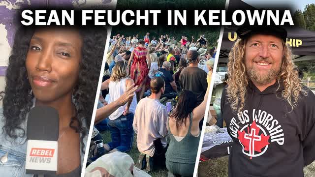 Inside Sean Feucht�s West Kelowna worship concert after city blocked its permit