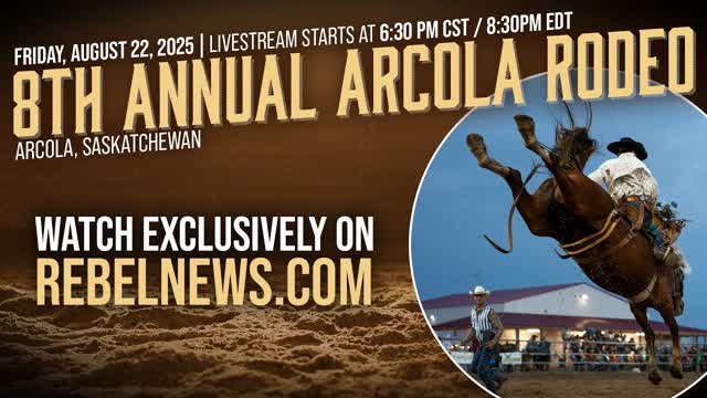 ? SPECIAL PRESENTATION | Arcola Roughstock Rodeo Livestream � 6:30 p.m. CST (8:30 p.m. EDT)