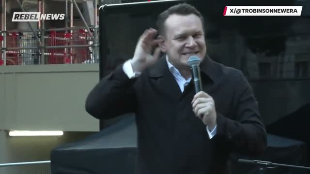 'Send them back!': Polish MEP backs remigration at 'Unite the Kingdom' rally