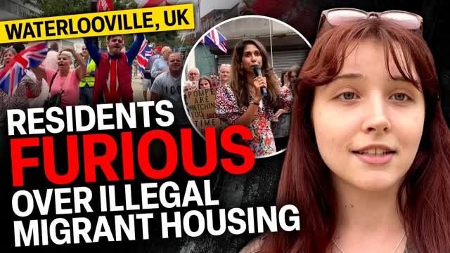 'Detained and deported': Suella Braverman joins anti-migrant protest in England
