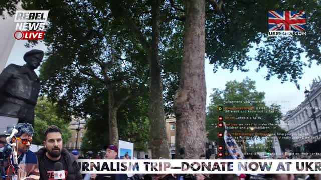 ? SPECIAL LIVE: Charlie Kirk Vigil in London � UKrebels.com
