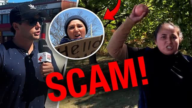 Panhandlers scamming Canadians in multiple cities!