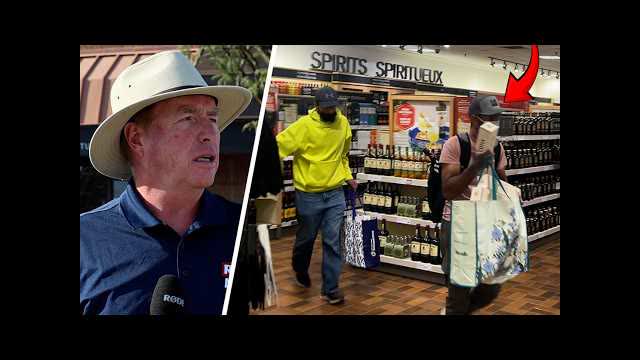 Caught on camera! Rebel News reporter witnesses heist at LCBO store