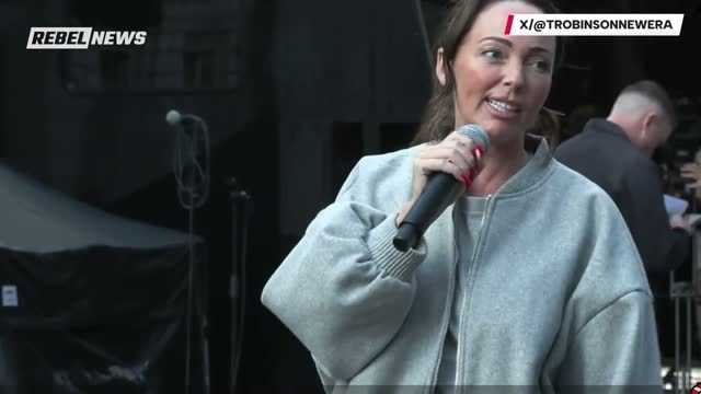Activist Sammy Woodhouse details history of abuse by migrant men at Unite the Kingdom rally