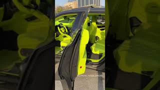 Hottest Lamborghini Urus Interior 🔥 #Shorts
