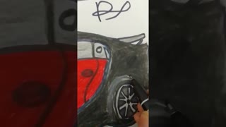 Drawing Bugatti chiron#Car#drawing