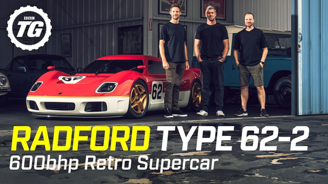 FIRST LOOK: Radford Type 62-2 – Jenson Button’s 600bhp retro supercar | Top Gear