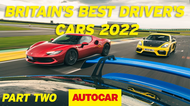 Britain's Best Driver's Car - Top 5 cars of the year on track - Part 2 | Autocar