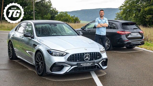 FIRST LOOK: 2023 Mercedes-AMG C63 S - 670bhp, F1 Hybrid Tech + Passenger Ride | Top Gear