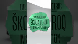 The Skoda Elroq takes the spotlight in stop motion | Autocar | Promoted #shorts #ytshorts