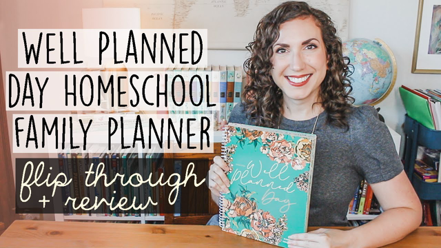 HOMESCHOOL PLANNER | Well Planned Day Planner Flip Through & Review