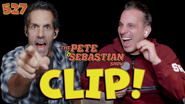 CLIP! "Elevator Kid" - The Pete & Sebastian Show - EP 527