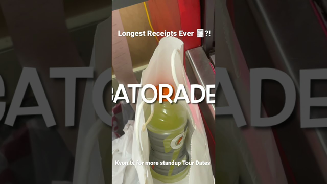 Bought 1 Gatorade & Got Longest Receipt Ever!