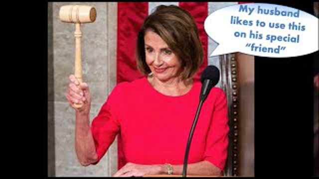 Ding Dong; Wicked Witch Nancy Pelosi is Gone (host K-von cheers)