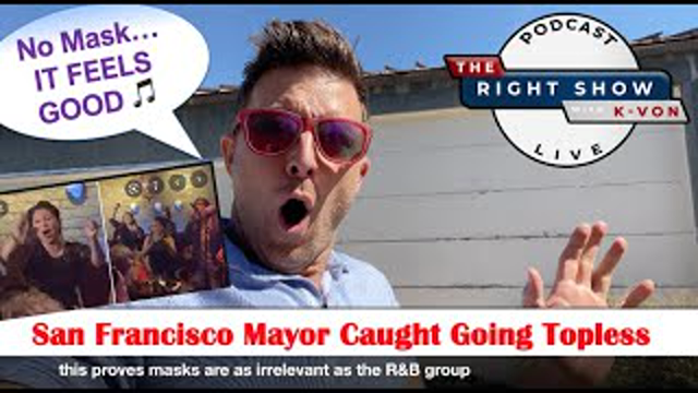 SF Mayor Goes Maskless (comedian K-von exposes the Hypocrite)