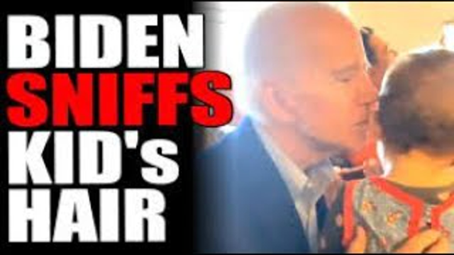 Biden Sniffs Again - Child Recoils (host K-von disapproves)