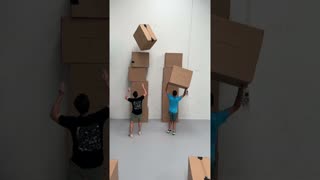 Box Stack RACING!! 📦