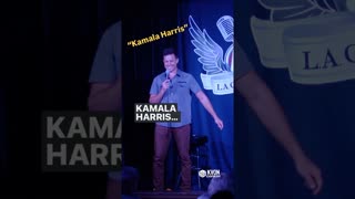 Kamala just LOVES the MIDDLE… 😂🇺🇸 #standupcomedy #funny #kamalaharris (Comedian K-von)