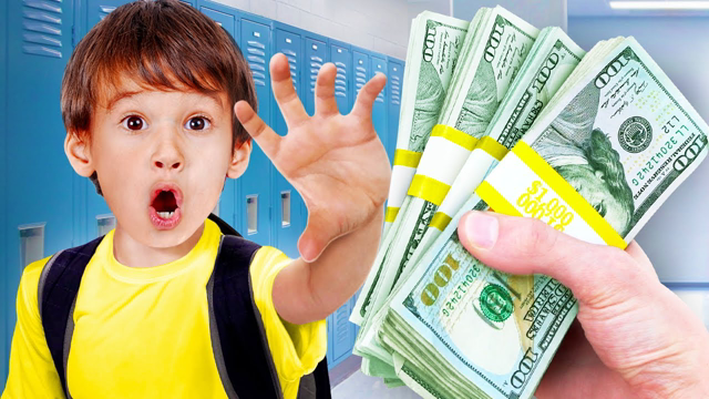 Would YOU Quit School For $100,000? - MrBeast
