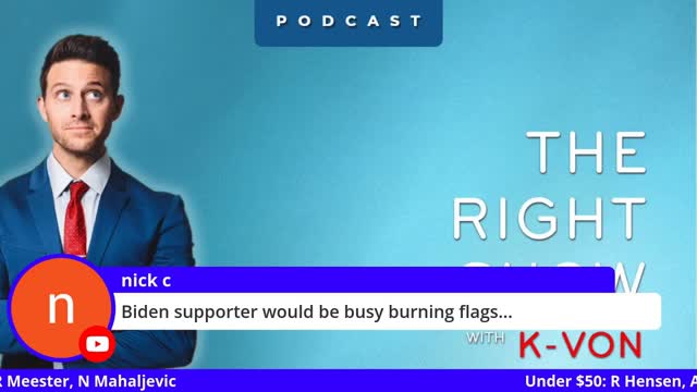 "The Right Show LIVE" - Grab That Pussy Cat!  (live w/ K-von) starts at 7pm pst