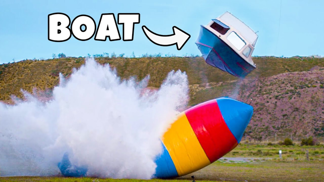 How High Can A BLOB Launch A Boat?