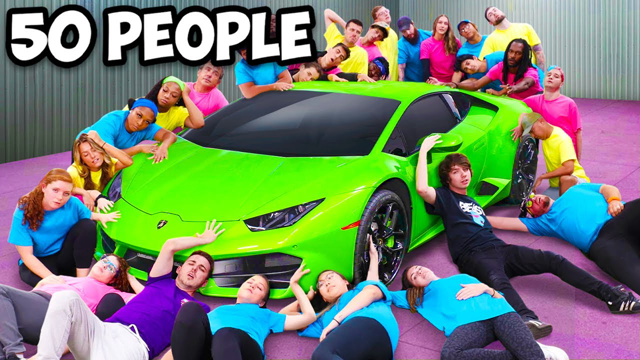 Last To Take Hand Off Lamborghini, Keeps It - MrBeast