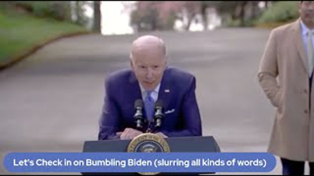 Bumbling Biden Whispers in Your Ear (comedian K-von cringes)