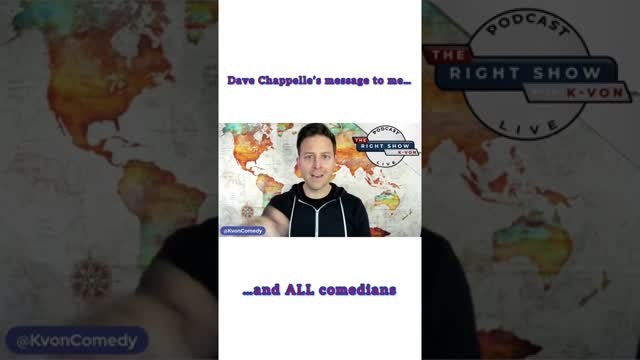 Dave Chappelle’s Message to Me (…aka all comedians!)