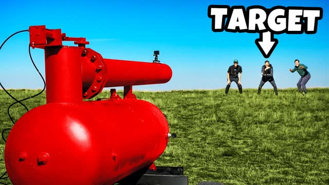 We Tried Extreme Cannon Dodgeball!
