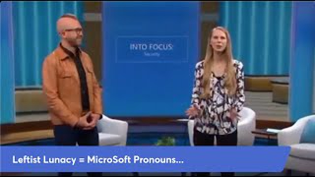 Leftist Lunacy at MicroSoft (comedian K-von laughs at pronouns)