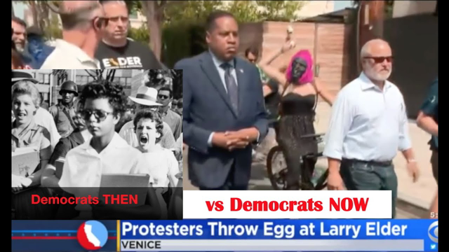 Larry Elder Attacked (comedian K-von shows Democrats haven't changed)
