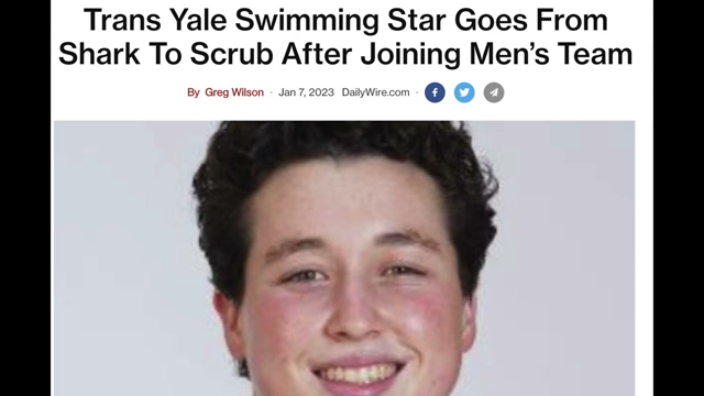 Yale Swimmer Can't Beat The Men (host K-von is not surprised)