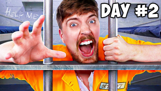 I Survived 50 Hours In A Maximum Security Prison - MrBeast