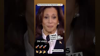 Who’s voting for a Middle-Class joke? 🦗🇺🇸(comedian K-von) #standupcomedy #kamalaharris #trump