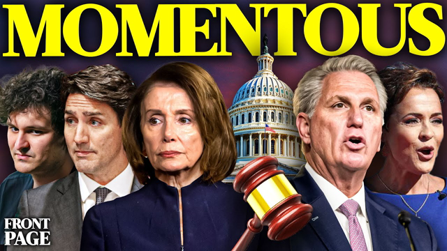 GOP wins House; Kari Lake gains ground, AZ recount?; Dem funds vanish with FTX fall; Trudeau Xi Saga