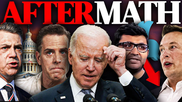 GOP on Hunter iCloud leak:"He’d be in jail";94% young Dems say NO to Biden;Musk may win Twitter saga