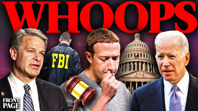 FBI team behind FB censoring Hunter identified;NEW Biden admin defendants added to WH-Big Tech suit