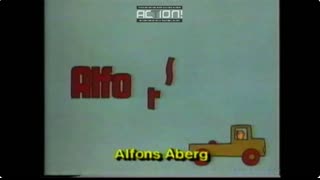 Tecknat Barn Svenska:Alfons Åberg TV Serie (1979-1994 Egmont Film AB) VHSRIPPEN (Svenska) Trailer