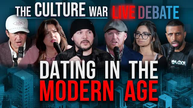 Dating In The Modern Age DEBATE,  Myron Gaines vs Brian Shaprio | The Culture War LIVE Debate