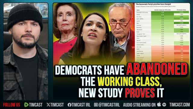 DEMOCRATS ABANDONED THE WORKING CLASS