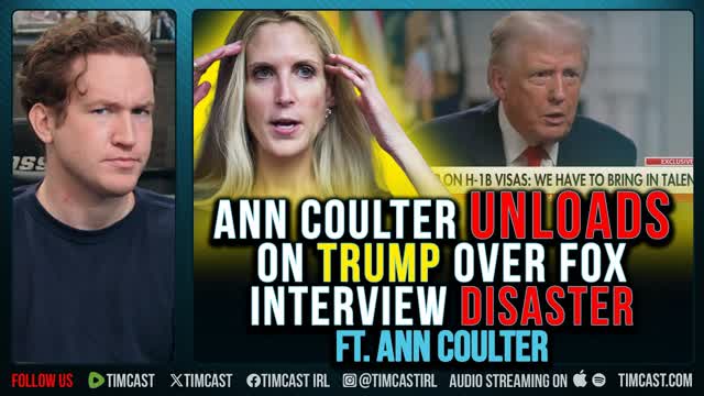 MAGA Base FURIOUS Over Trump's Defense Of H1-B Visas ft. Ann Coulter
