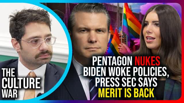 Pentagon NUKES Biden Admin DEI Policies, Press Sec Kingsley Wilson Says MERIT IS BACK