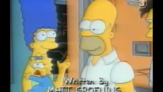 Tecknat Barn Svenska:Simpsons TV Serie (1993) VHSRIPPEN (Svenska) Trailer (4K)