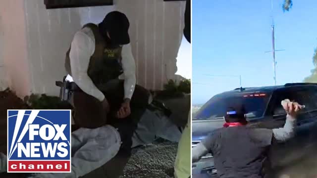 CAUGHT ON CAM: Feds capture alleged ICE agitators