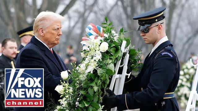 Trump speaks, honors America's fallen on Veterans Day
