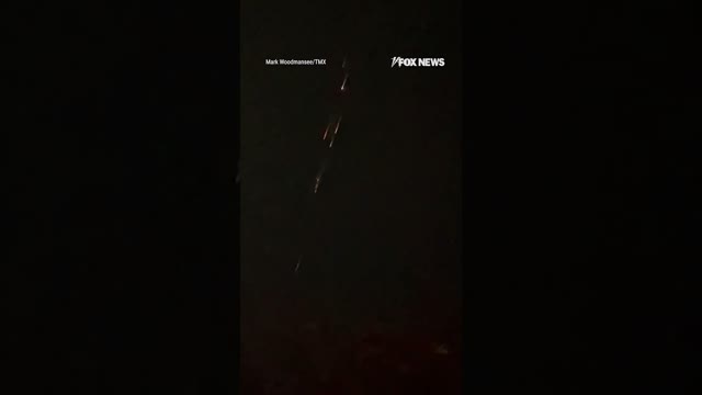 Chinese satellite burns up night sky as it re-enters Earth's atmosphere
