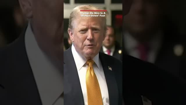 De Niro got ‘MAGA’D’: Trump