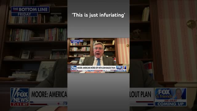 Steve Moore sounds off on Biden’s student loan handout #shorts