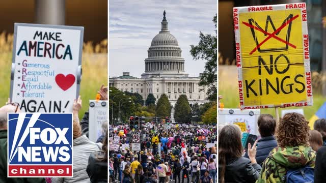 'NO KINGS,' NO PURPOSE: Critics pan Democrats' anti-Trump protests