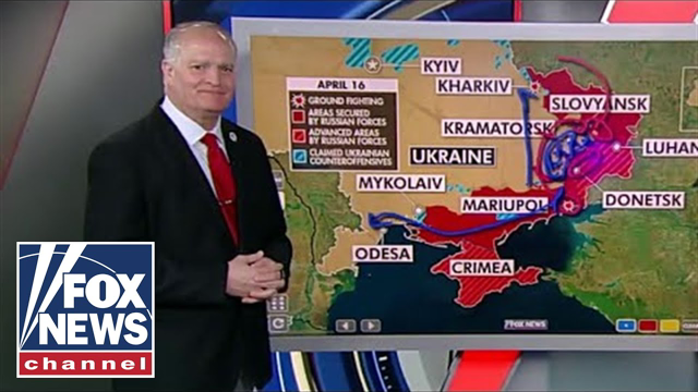 Russia trying to circle Ukrainian troops in this key area